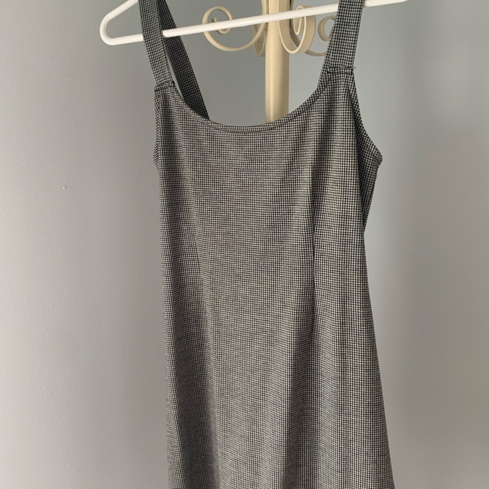 Black And White Mini Cami Dress